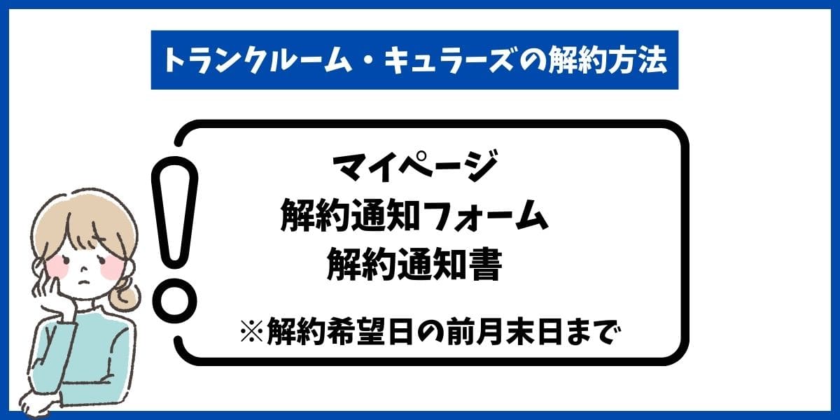 キュラーズ解約