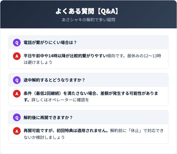 よくある質問（FAQ）