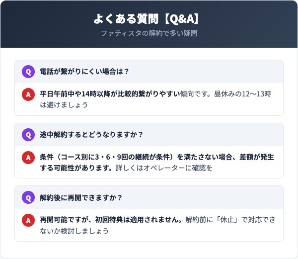 よくある質問（FAQ）