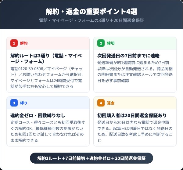 KAMIKA解約・返金の重要ポイント4選【2026年最新】