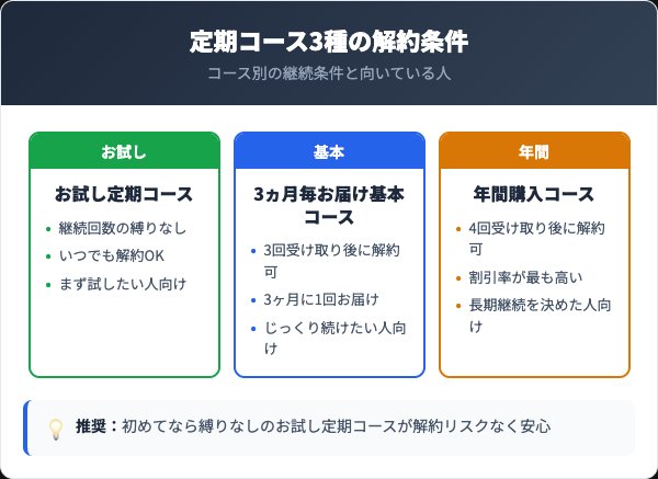 ビルドメイク24定期コース3種の比較